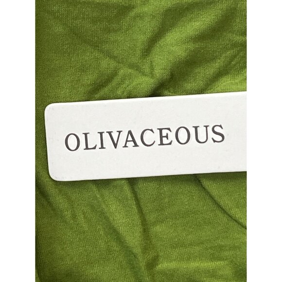 Oliveaceous Martini Olive Long‎ Sleeve Top, Medium - Picture 6 of 14
